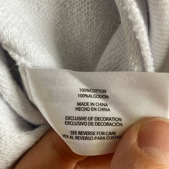 White 'Overthinker' Sweatshirt - Picture 8 of 8